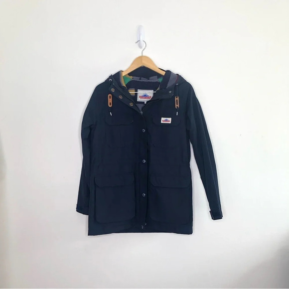 Penfield Navy Blue 60/40 Hooded Jacket Small - Picture 5 of 16